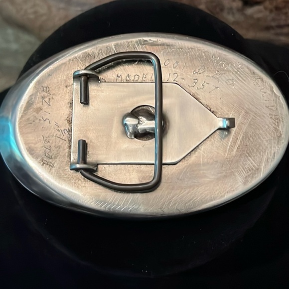 Spinning Revolving Belt Buckle Magnum Handcrafted 2001 - Picture 4 of 6